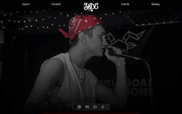 SHDE Official Site landing page